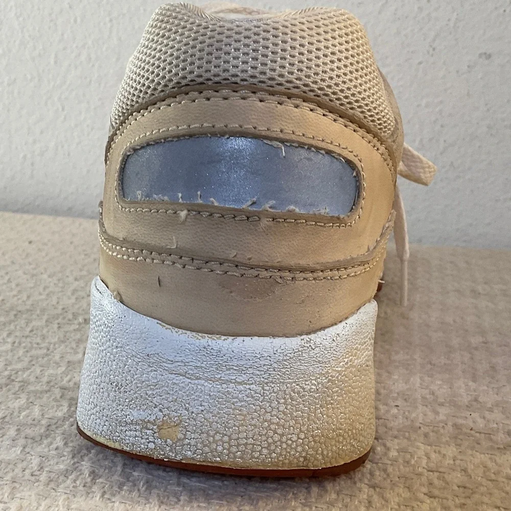 Saucony Shadow 6000 Mens 14‎ Beige Tan Suede Mesh Running Shoes S70428-2